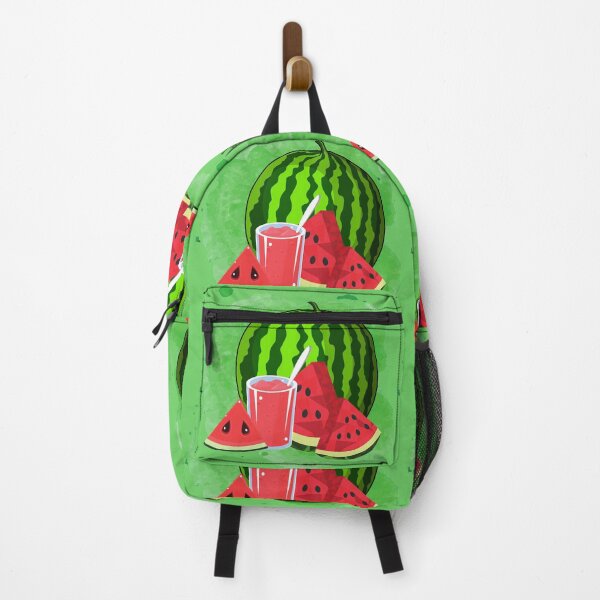 Item preview, Watermelon Watercolor still life painting art designed and sold by dreamofdenim.
