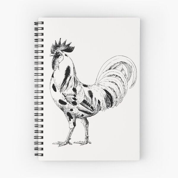 Item preview, Rooster Illustration from Vintage Engraving designed and sold by smnessen.