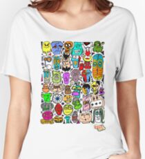 CRAZY DOODLE 2 Women's Relaxed Fit T-Shirt