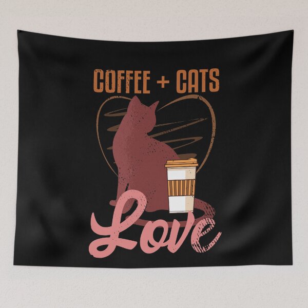 Item preview, Coffee And Cats designed and sold by Gravity1206.