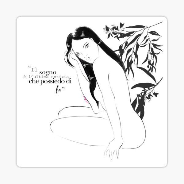 Item preview, The dreaming girl designed and sold by eligart.