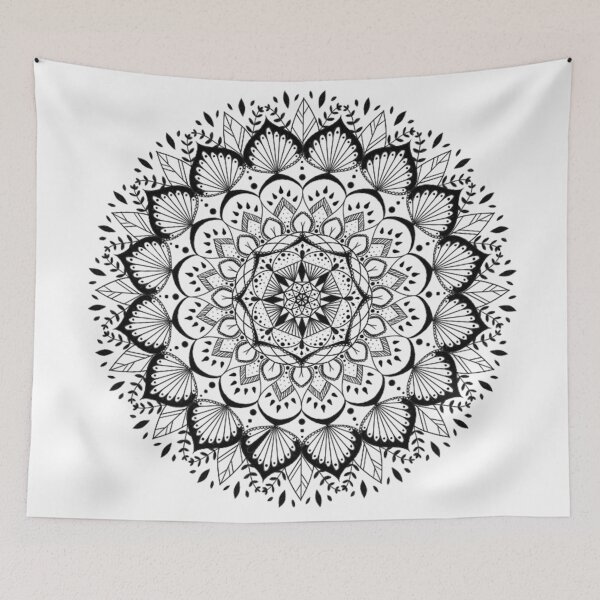 Item preview, Garden Mandala designed and sold by WanderAndCreate.