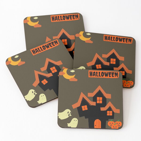 Item preview, Haunted house with ghosts designed and sold by AnishaaT.