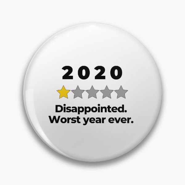 Item preview, 2020 Bad Year Review One Star Rating Cute Funny Joke October September Sarcastic Class Motivational Inspirational Birthday Gift designed and sold by EpsilonEridani.