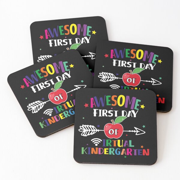 Item preview, Happy First Day Of Virtual Kindergarten  designed and sold by tinypurpleland.