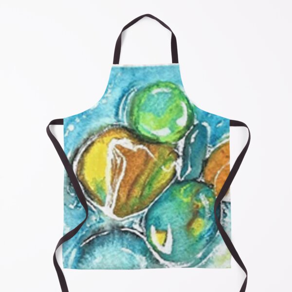 Item preview, River Rocks Watercolor Painting designed and sold by OrangeYaHappy.