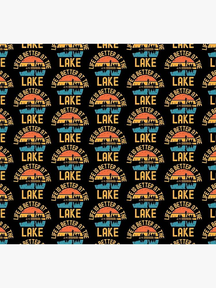 Discover Life is better at the lake Socks
