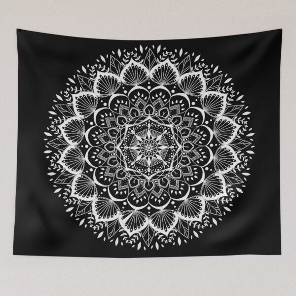 Item preview, Garden Mandala Inverted designed and sold by WanderAndCreate.