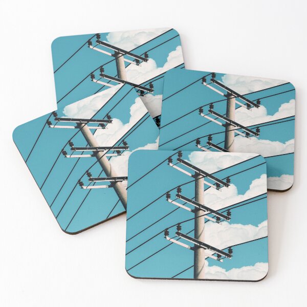 Item preview, Power Pole Slice Clouds designed and sold by Ariz Rab.