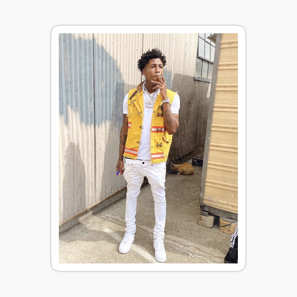 yellow nba youngboy shirt