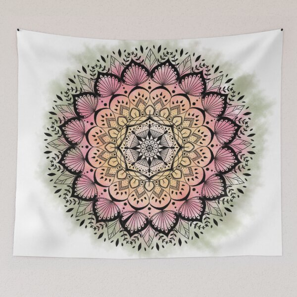 Item preview, Garden Mandala designed and sold by WanderAndCreate.