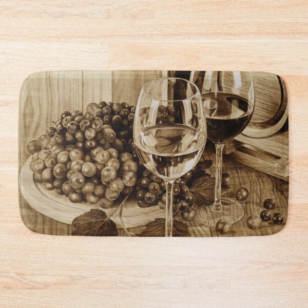 Item preview, Wine and Grapes by Minisa Robinson designed and sold by MinisaRobinson.