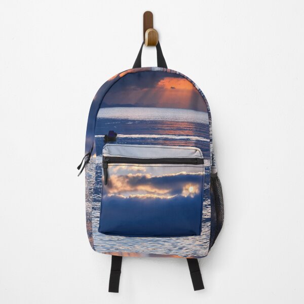 Item preview, Dramatic Sunset with local boat in Thailand designed and sold by photo123pro.