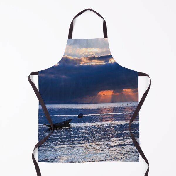 Item preview, Dramatic Sunset with local boat in Thailand designed and sold by photo123pro.