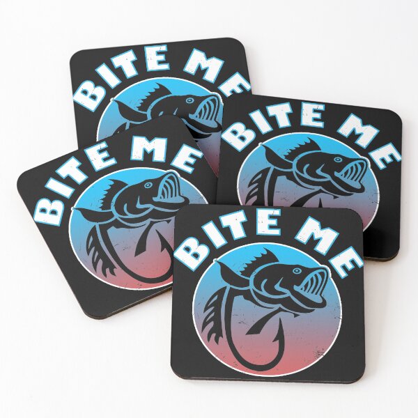 Item preview, Fishing Fisherman Bite Me Funny Gift Fish Design Idea design product designed and sold by Lisbob.