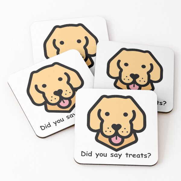 Item preview, Yellow Lab - Got Any Treats? designed and sold by Five O'clock Shirts.