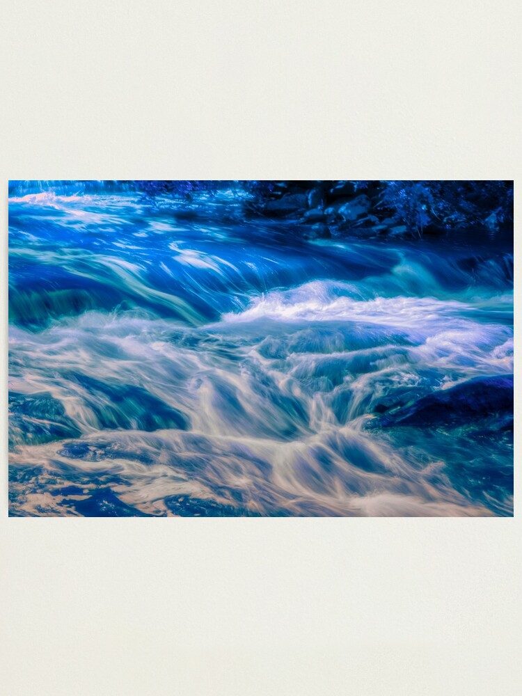 Alternate view of Sarah's Flow Photographic Print