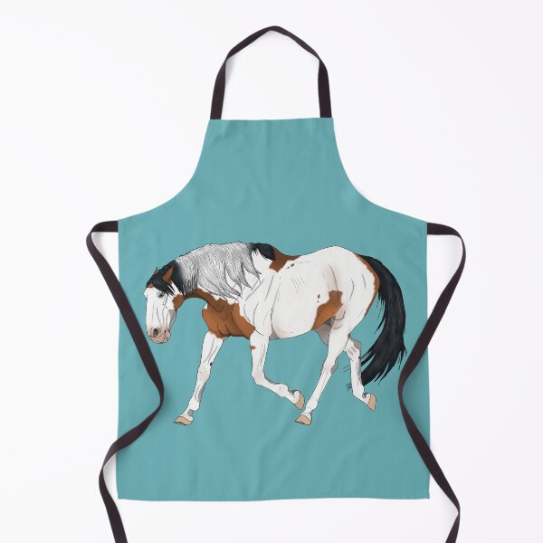 Item preview, Upset Mustang 8: Bay Medicine Hat Tobiano "Hatter's Tee Party" designed and sold by LuxeHurricane.