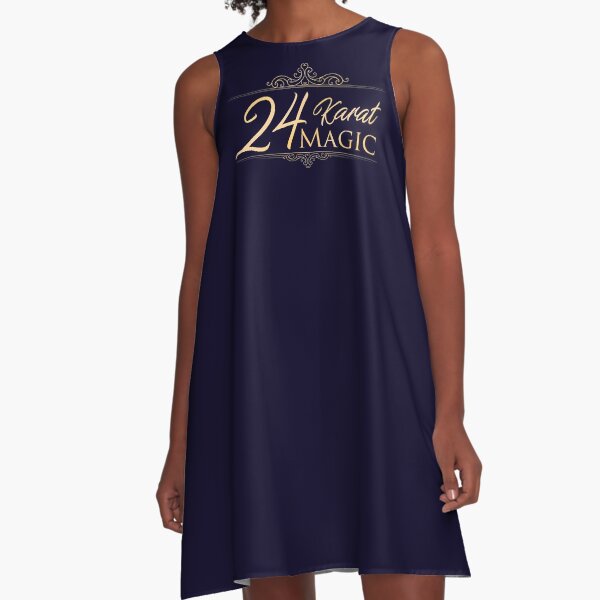 24 Karat Magic A-Line Dress