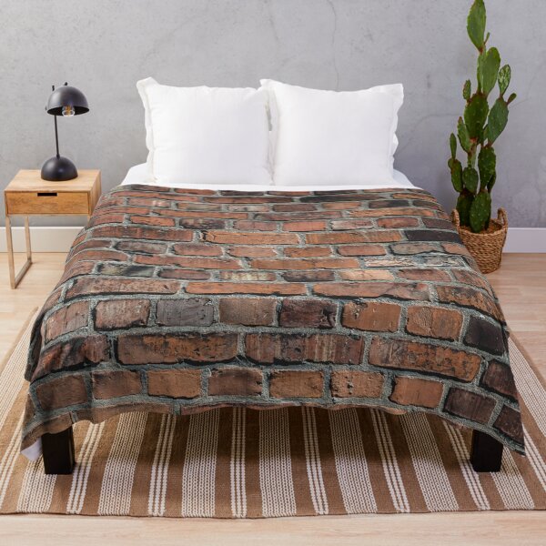 Item preview, Brick Wall Texture Bricks Dark Light Rough designed and sold by Sunny Collections.