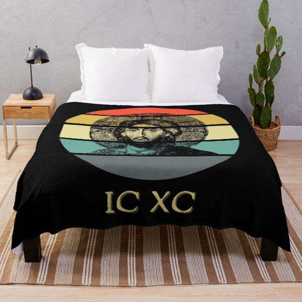 Aperçu de l'œuvre Jésus-Christ IC XC créée et vendue par DiverseMerch.