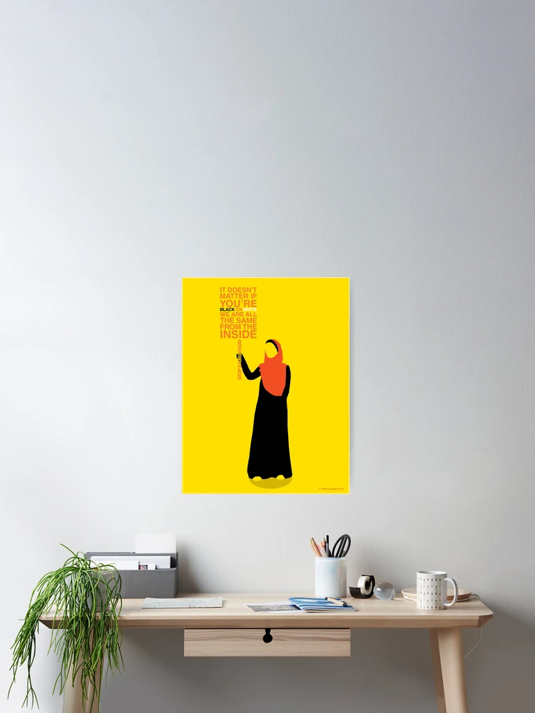 Thumbnail 2 of 3, Poster, Stop Racism designed and sold by Tahir Chaudhry.