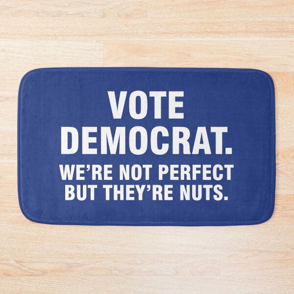 Item preview, Vote democrat We're not perfect but they're nuts designed and sold by allthetees.