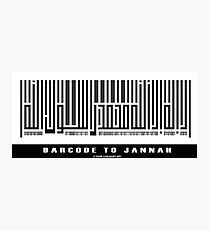 Barcode to Jannah Photographic Print