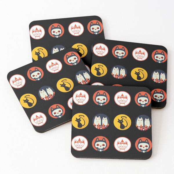 Item preview, Halloween Cats Icons designed and sold by AliCaliDesigns.