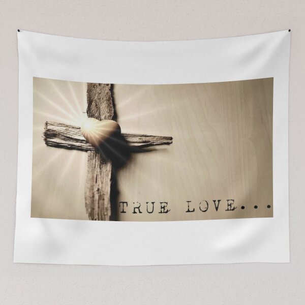 Item preview, T-SHIRT- TRUE LOVE designed and sold by TRESOR1089.