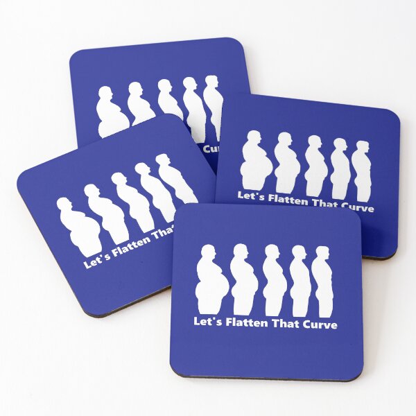 Item preview, Let's Flatten That Curve - Yes, That One designed and sold by SimplyDeals.