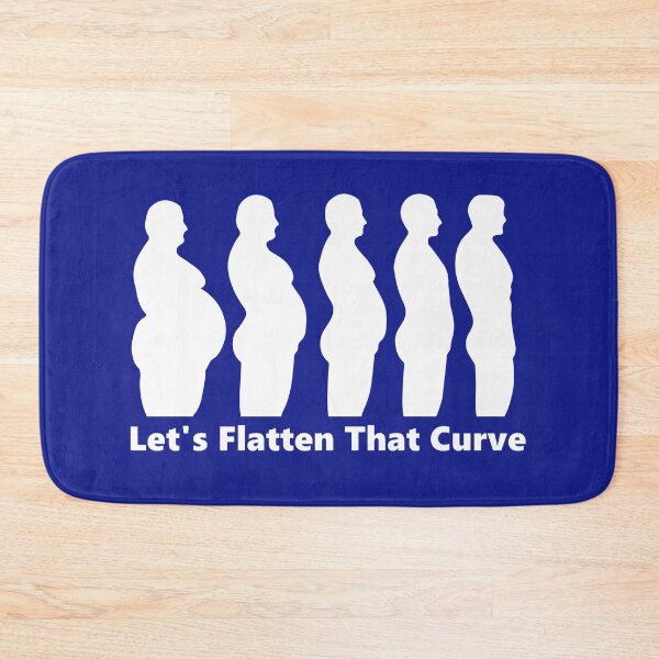 Item preview, Let's Flatten That Curve - Yes, That One designed and sold by SimplyDeals.