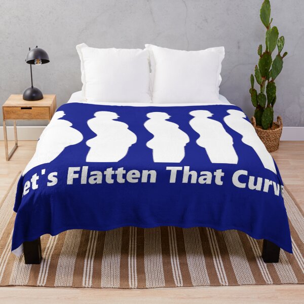 Item preview, Let's Flatten That Curve - Yes, That One designed and sold by SimplyDeals.