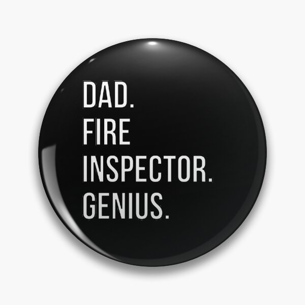 Item preview, Dad Fire inspector designed and sold by UneDesigns.