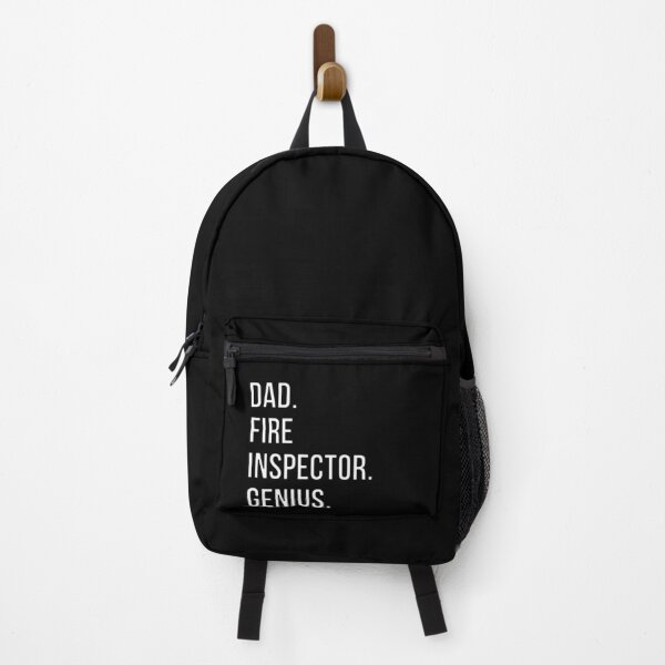 Vista previa del artículo con la obra «Papa inspector de incendios», diseñado y vendido por UneDesigns.