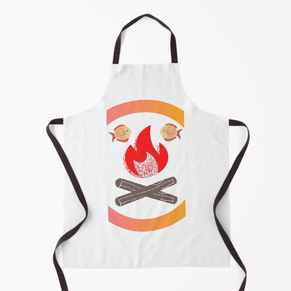 Item preview, starting a fire to cook fish designed and sold by ILOVETUNA.