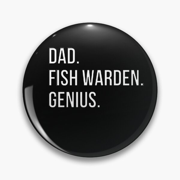 Item preview, Dad Fish warden designed and sold by UneDesigns.