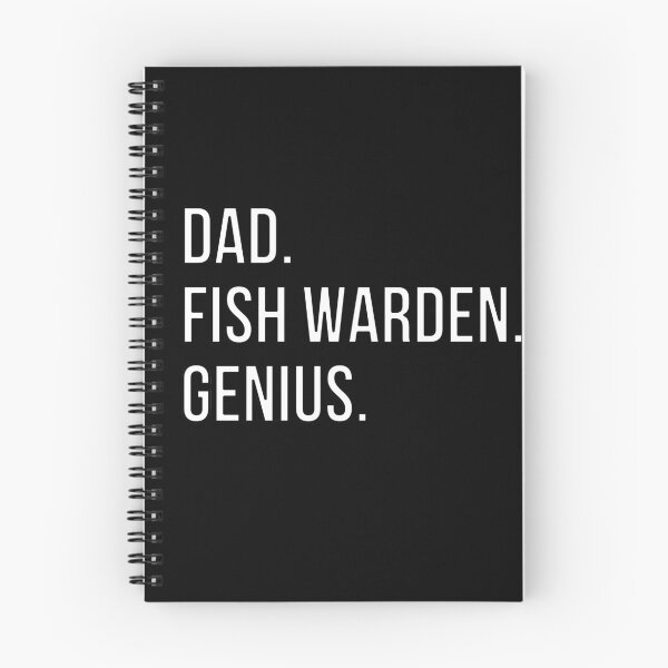 Item preview, Dad Fish warden designed and sold by UneDesigns.