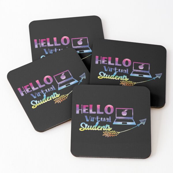 Item preview, Happy First Day Of Virtual Kindergarten - Hello Virtual Students Teachers designed and sold by tinypurpleland.