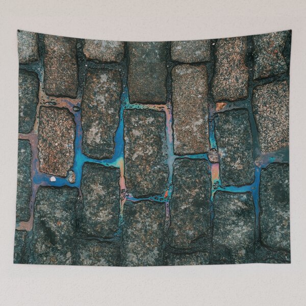 Item preview, Brick Street Texture Rainbow Reflection designed and sold by Sunny Collections.