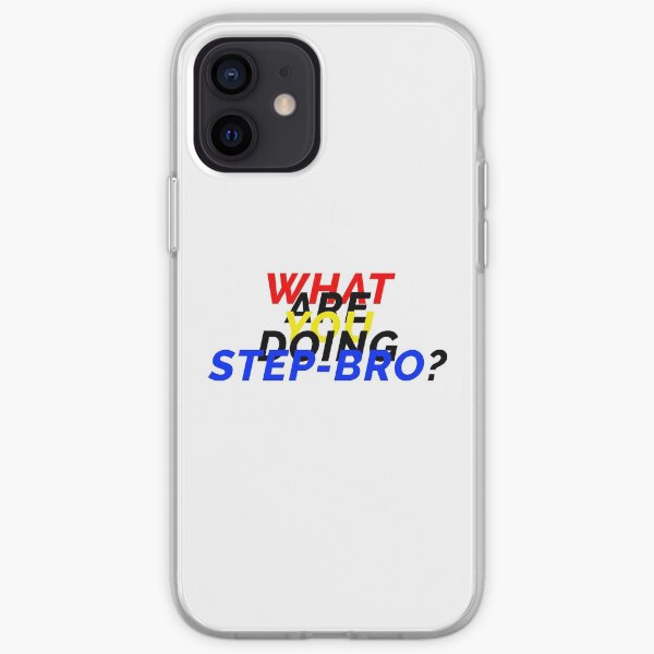 ¿Qué haces hermanastro? Funda blanda para iPhone
