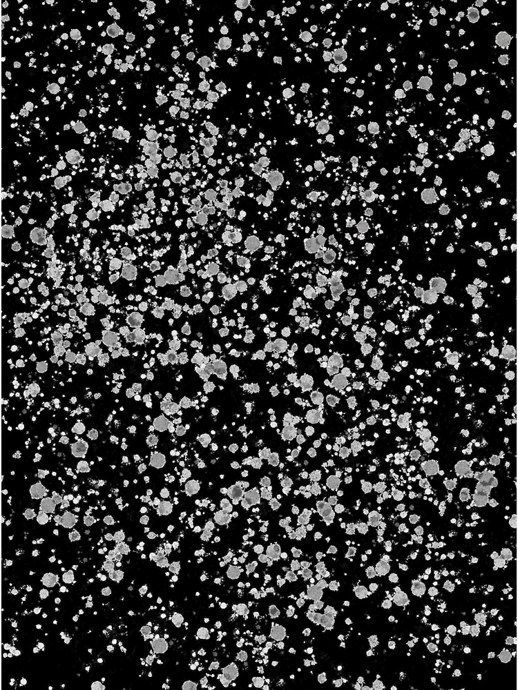 "White paint splatter on black background" Sticker for Sale by FoxRoad