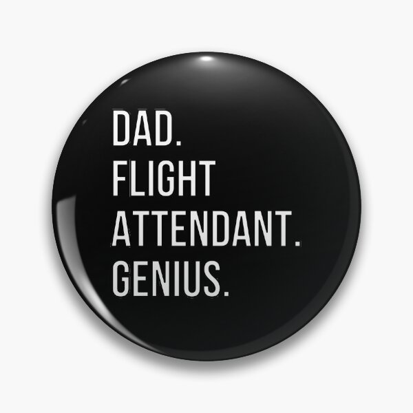 Item preview, Dad Flight attendant designed and sold by UneDesigns.