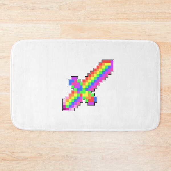 Item preview, Rainbow Pixel Sword  designed and sold by xToxicUnicornx.