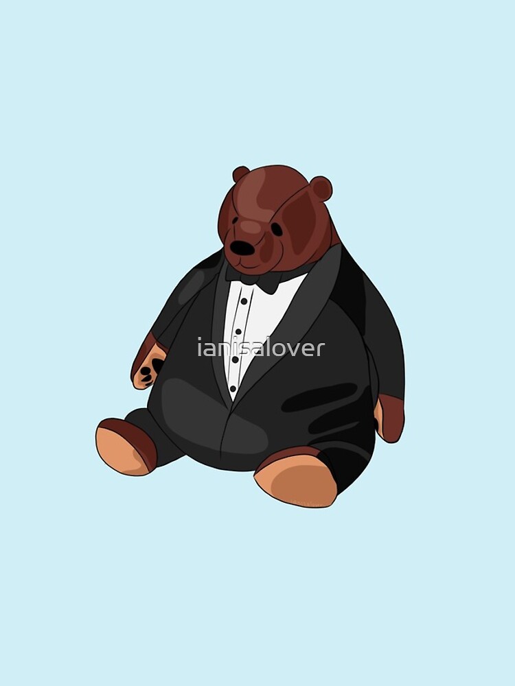 ikea djungelskog bear Sticker for Sale by hatchiart