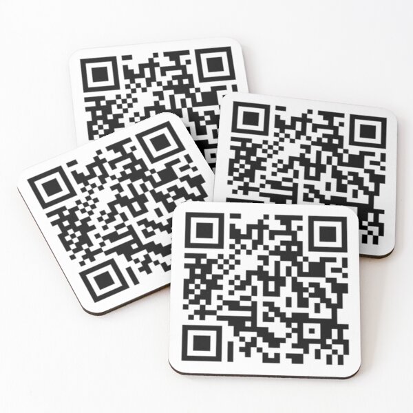 Item preview, rick roll qr code designed and sold by KaylaH22.
