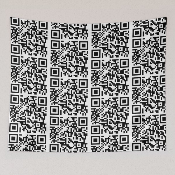 Item preview, rick roll qr code designed and sold by KaylaH22.