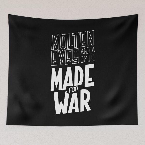 Item preview, Molten eyes and a smile made for war designed and sold by itsseameh.