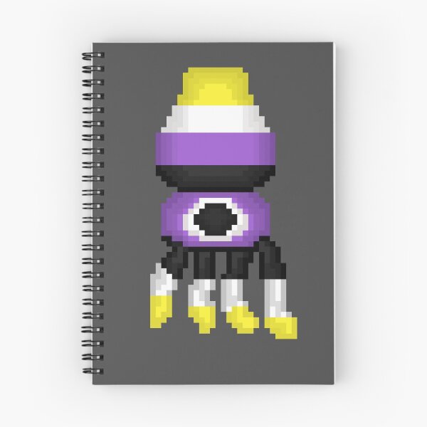Item preview, Pixel squid - non binary flag designed and sold by Parrot-.