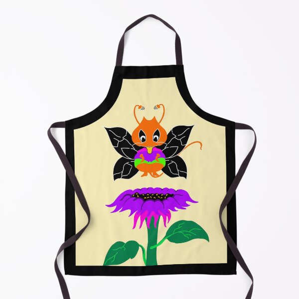 Item preview, Buzzer the Bee Flower Purple designed and sold by Czerra.